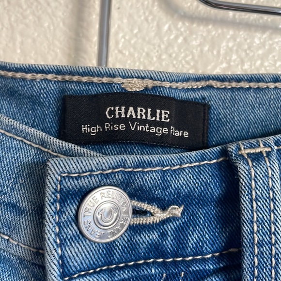 TRUE RELIGION Flare High Rise Jeans - Picture 3 of 9